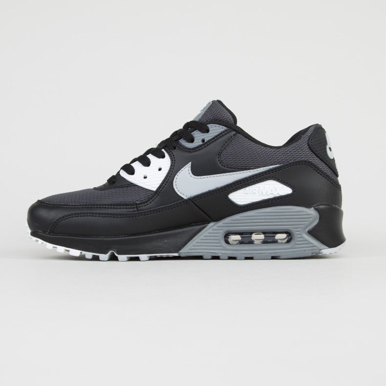 Nike Air Max 90 Essential Black Wolf Grey Dark Grey Cool Grey