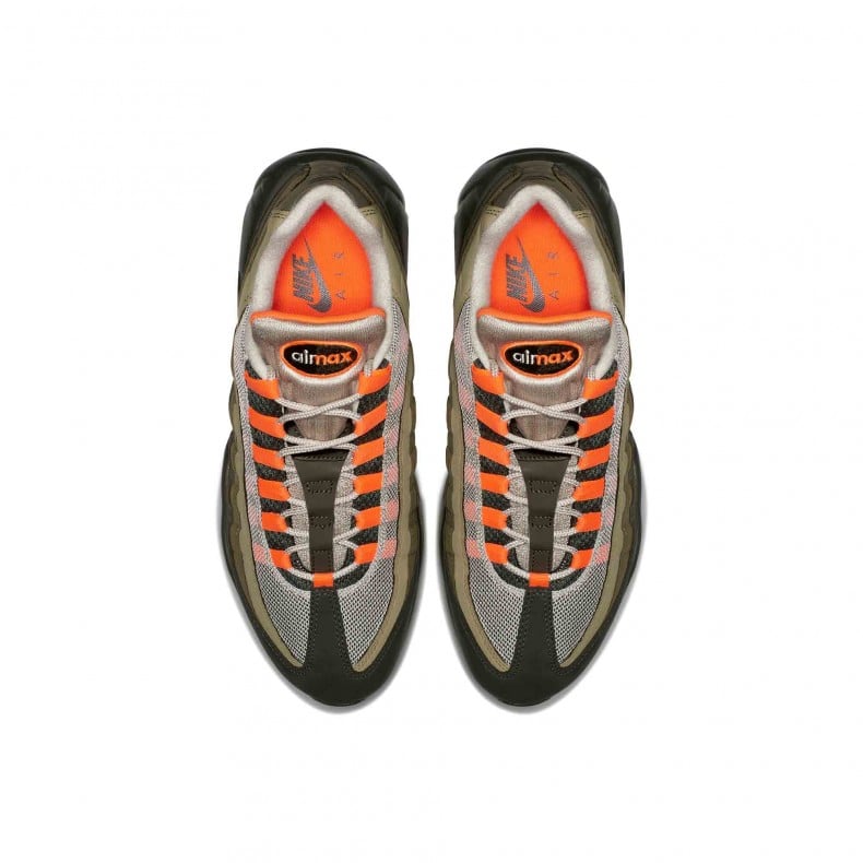 Air max 95 orange outlet olive