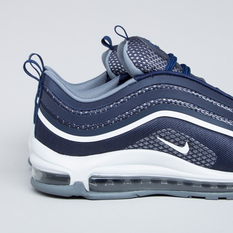 Air max 97 navy blue and white on sale