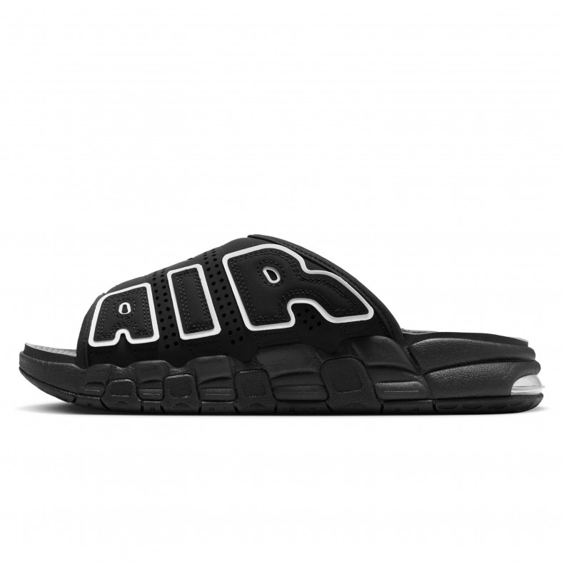 Nike Air More Uptempo Slides (Black/White-Black-Clear) - DV2132-001 ...