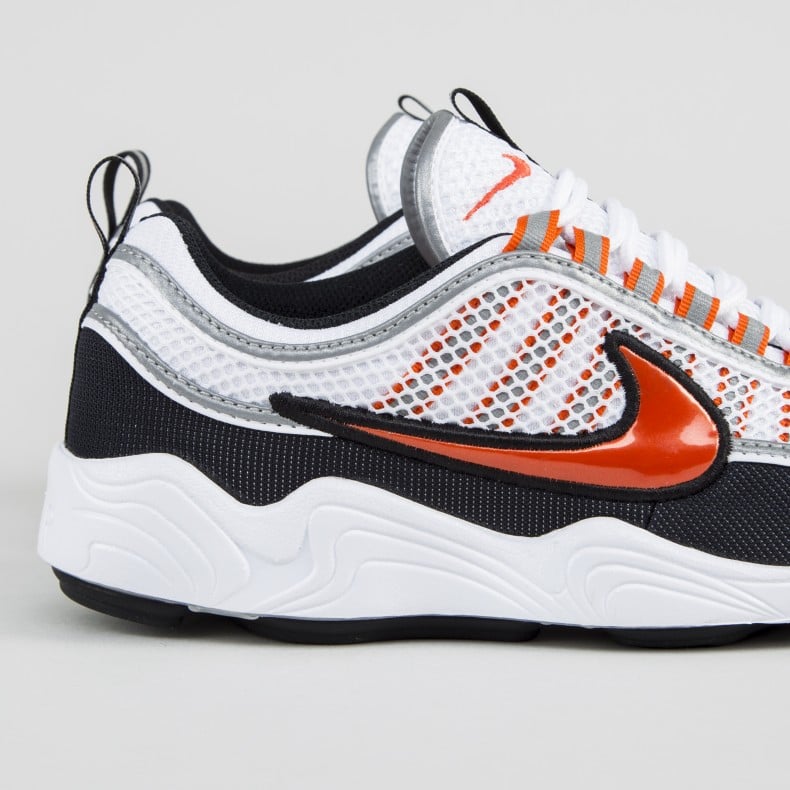 Nike sportswear air zoom sales spiridon '16 white/team orange
