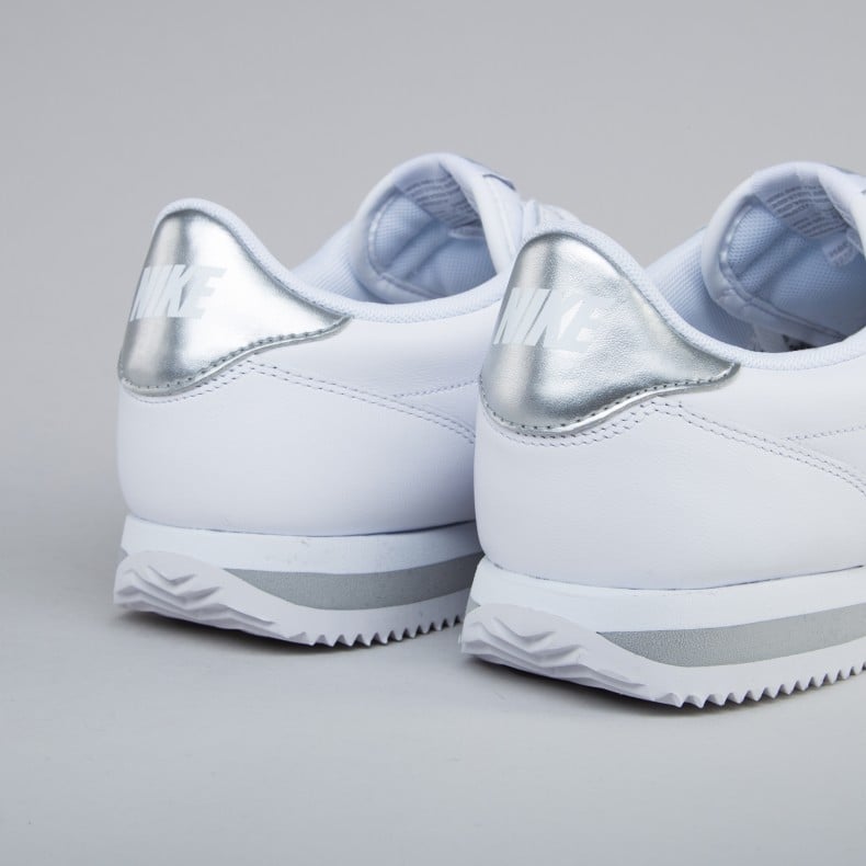 Nike Cortez Basic Jewel White Metallic Silver Consortium