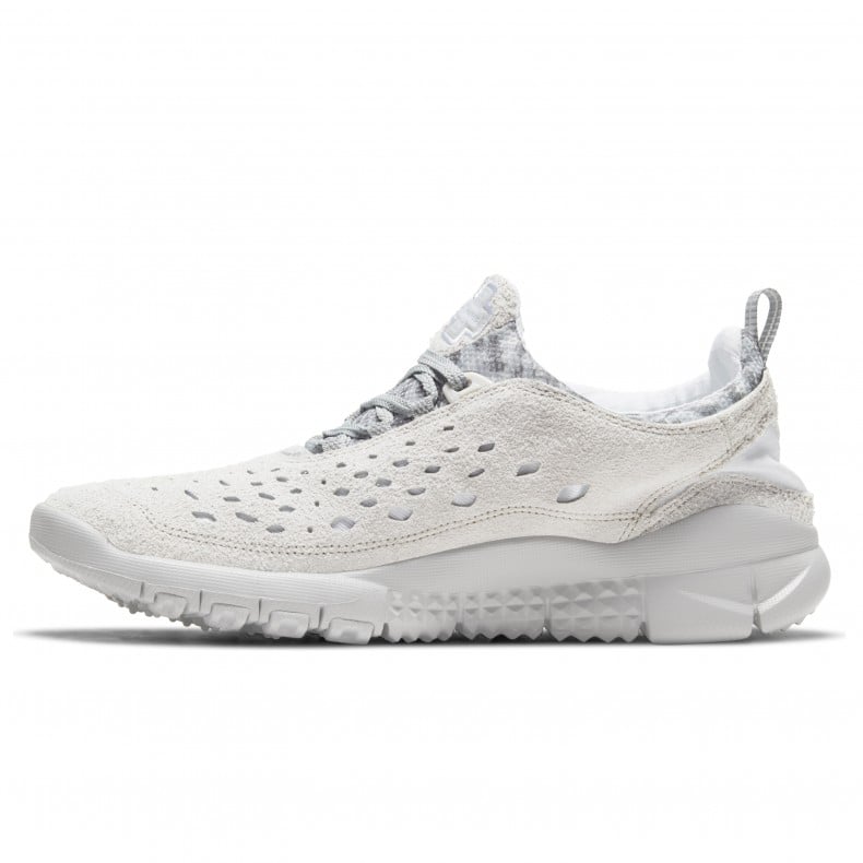 Nike free run kids silver on sale