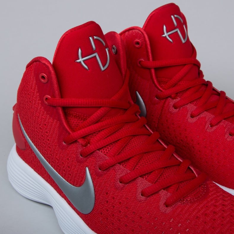 Nike Hyperdunk 2017 TB University Red Metallic Silver White Consortium