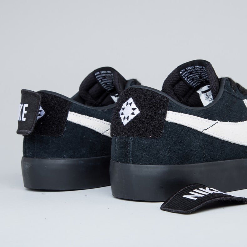 Nike SB Blazer Low 'Grant Taylor' (Black/White-Black) - Consortium.