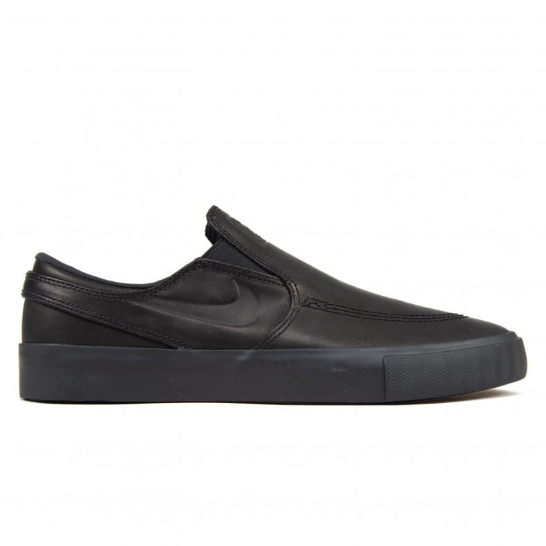 Nike janoski slip on leather clearance