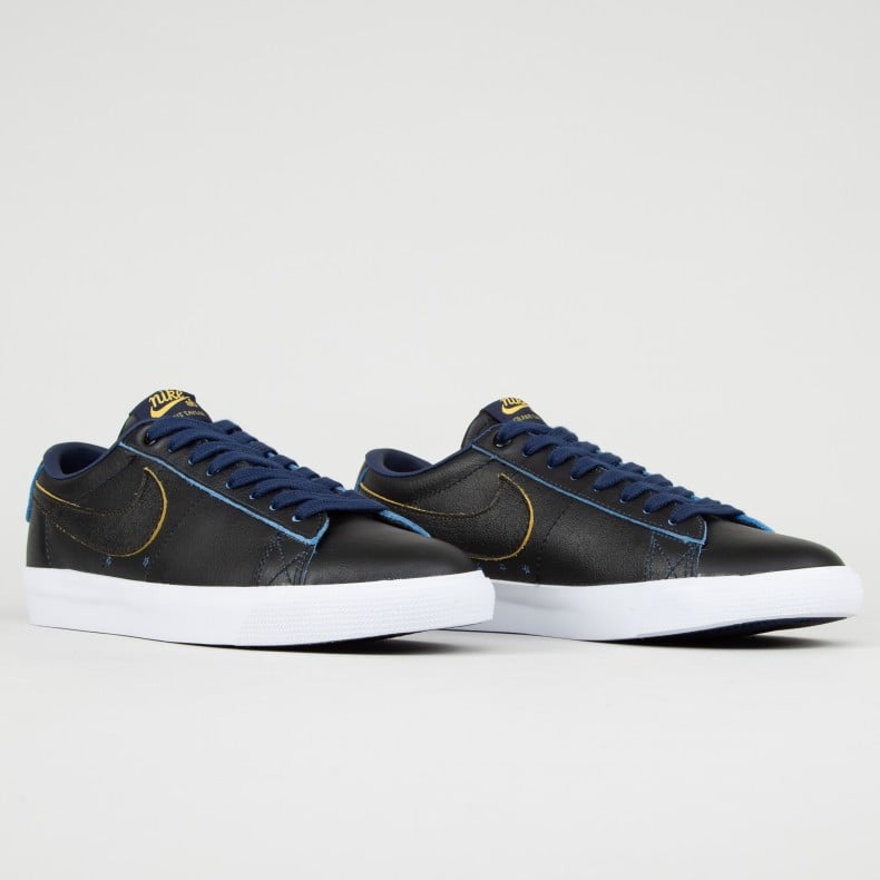 Nike SB x NBA Zoom Blazer Low GT Golden State Warriors Black