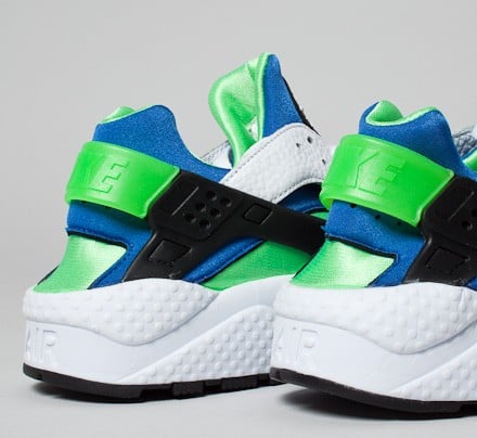 White blue green huaraches 2025