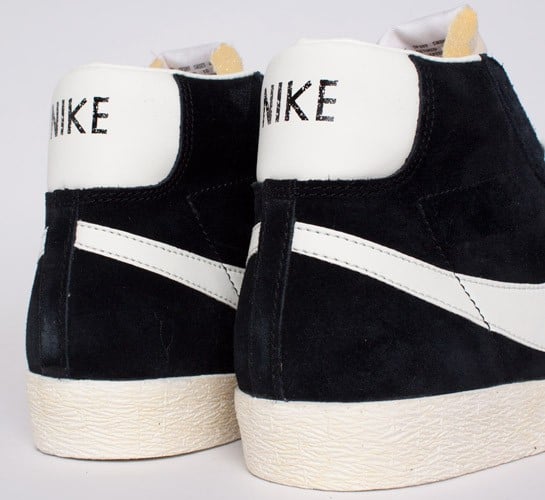Nike Blazer Mid Premium Vintage Suede Black Sail Consortium