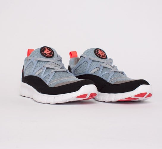 Nike Free Huarache Light Wolf Grey Infrared Black Sport Grey Consortium