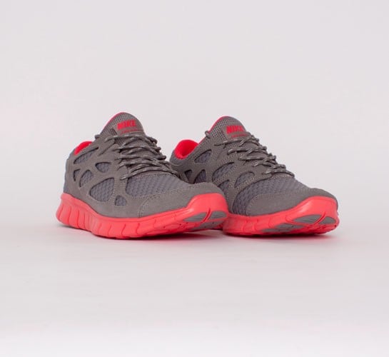 Nike Free Run 2 Woven Sport Grey Sport Grey Flame Consortium