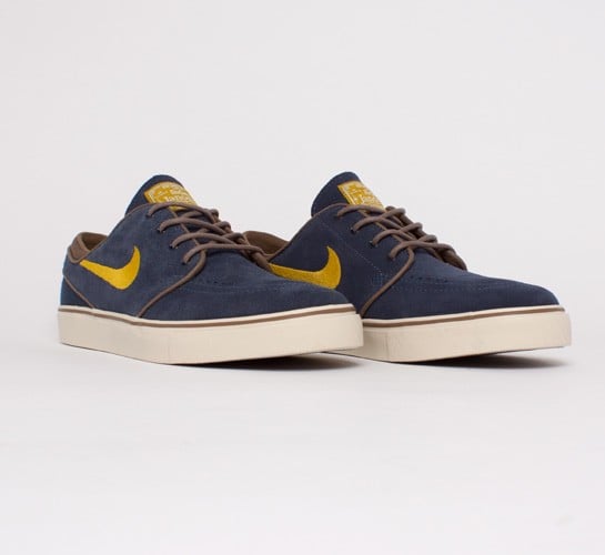Nike SB Stefan Janoski Thunder Blue Dark Citron Cocoa Consortium
