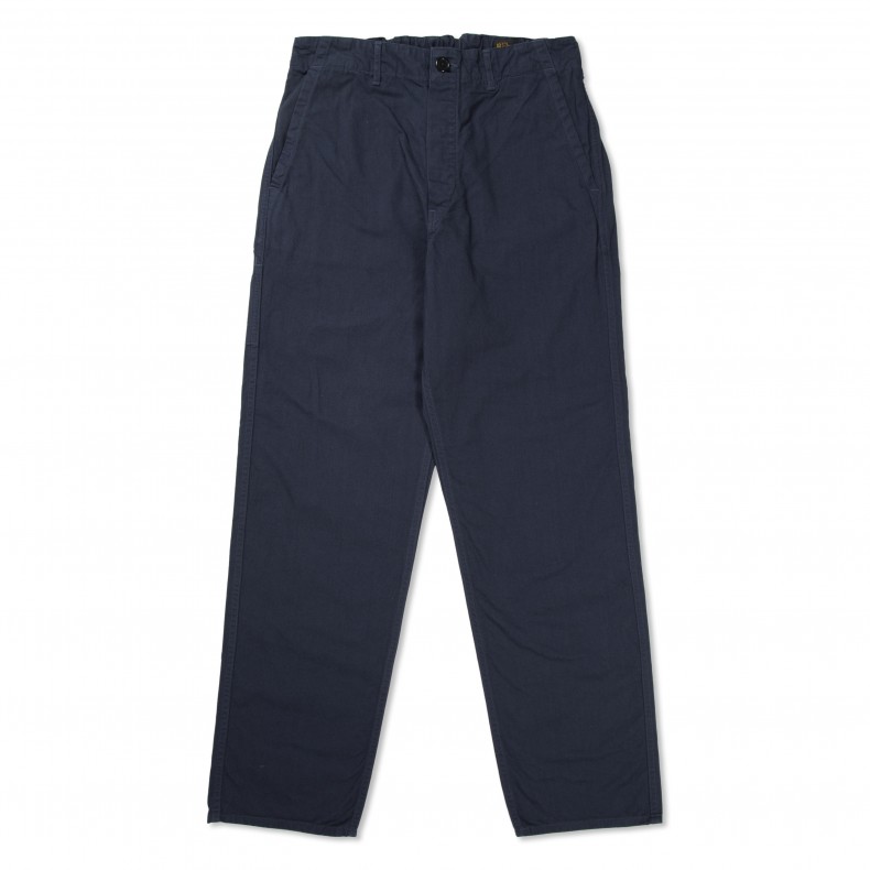 orSlow French Work Pants (Navy) - 03-5000-02M - Consortium