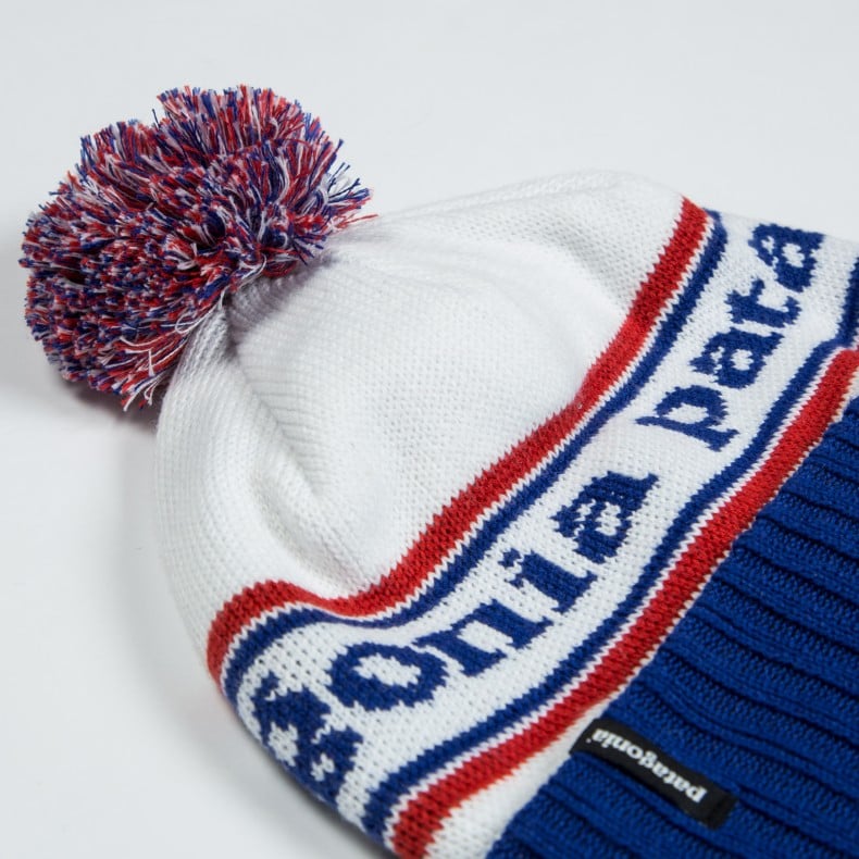 Patagonia powder town beanie viking blue best sale