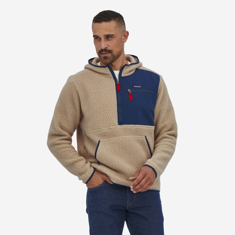 Patagonia Retro Pile Fleece Pullover (Oar Tan) - 22790-ORTN - Consortium