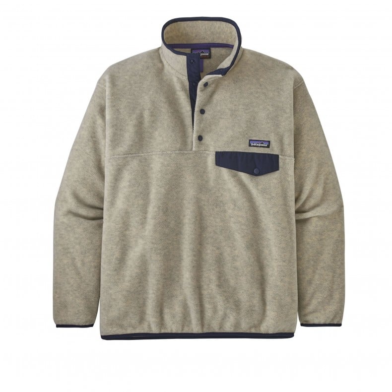Patagonia Synchilla Snap T Fleece Pullover Oatmeal Heather Consortium