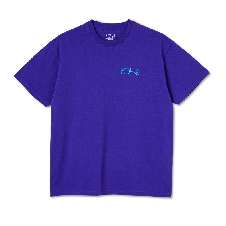 Polar Skate Co. Stroke Logo T-Shirt (Purple) - PSC-F21-STROKELOGOTEE ...