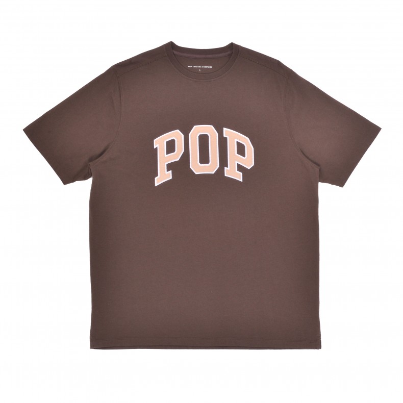 Pop Trading Company Arch T-Shirt (Delicioso) - POPSS23_02-029 - Consortium