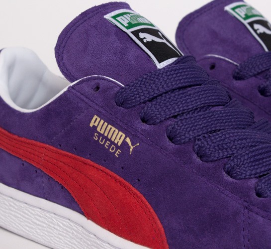 Puma Suede (Mulberry Purple/Pompeian Red) - Consortium.