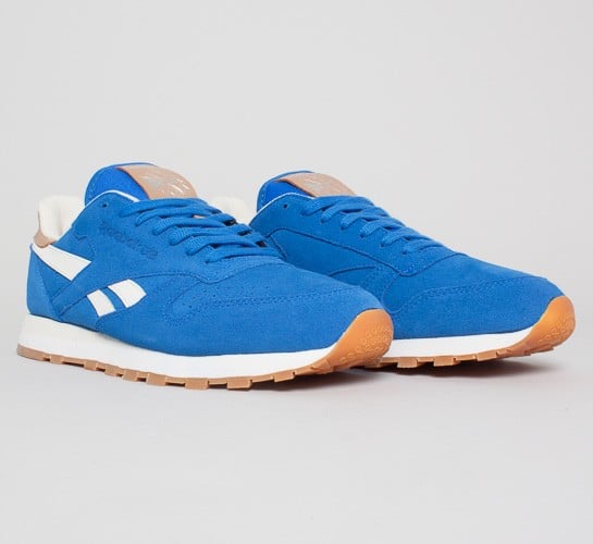 Reebok Classic Leather Suede Blue Chalk Sandtrap