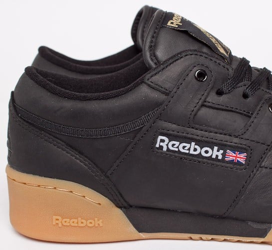 Reebok x Palace Workout Low (Black/White/Metallic - Consortium.