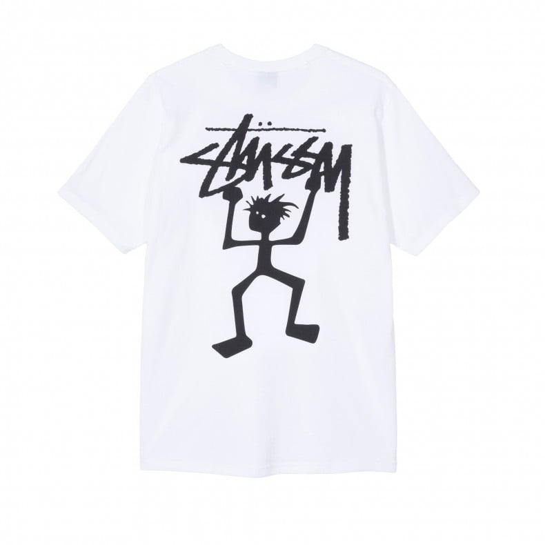 Stussy Warrior Man T Shirt White 1904435 WHT Consortium
