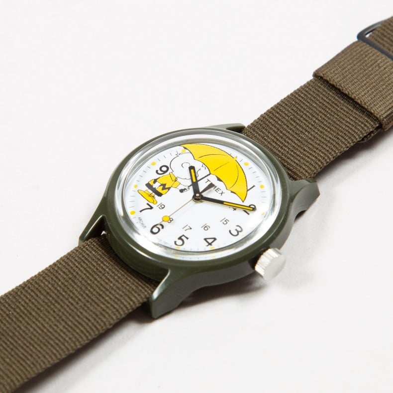 Timex MK1 x Peanuts Featuring Charlie Brown 36mm Fabric Strap