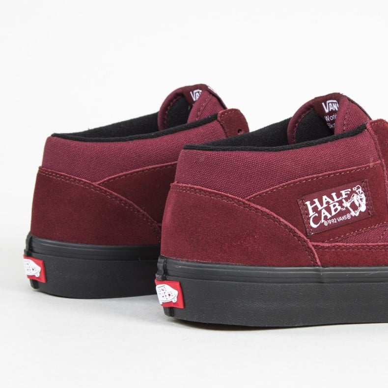 Vans Half Cab Pro Cabernet Black Black Consortium