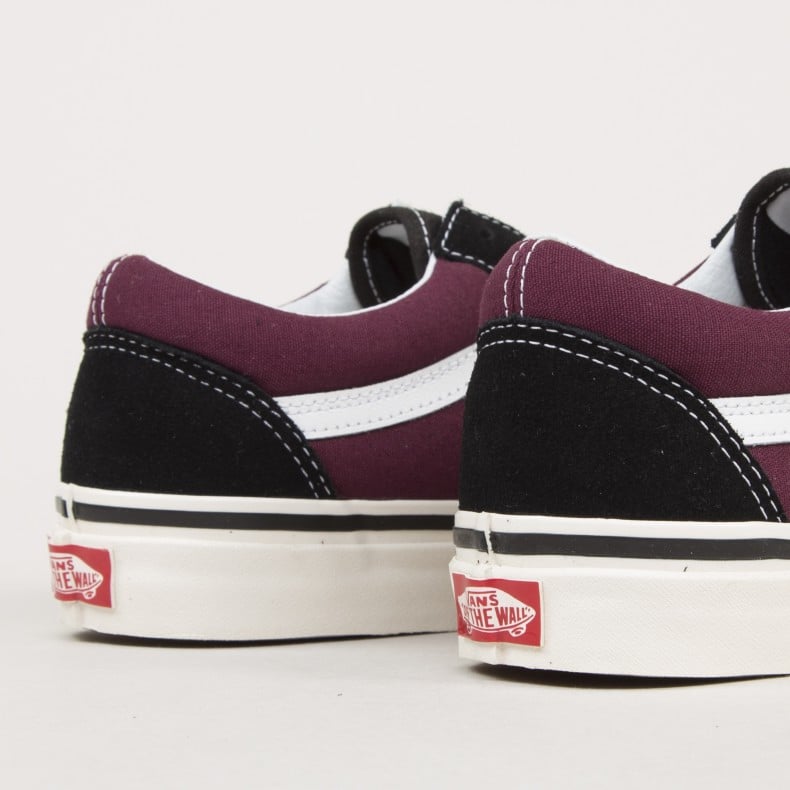 Vans old skool anaheim burgundy 2025