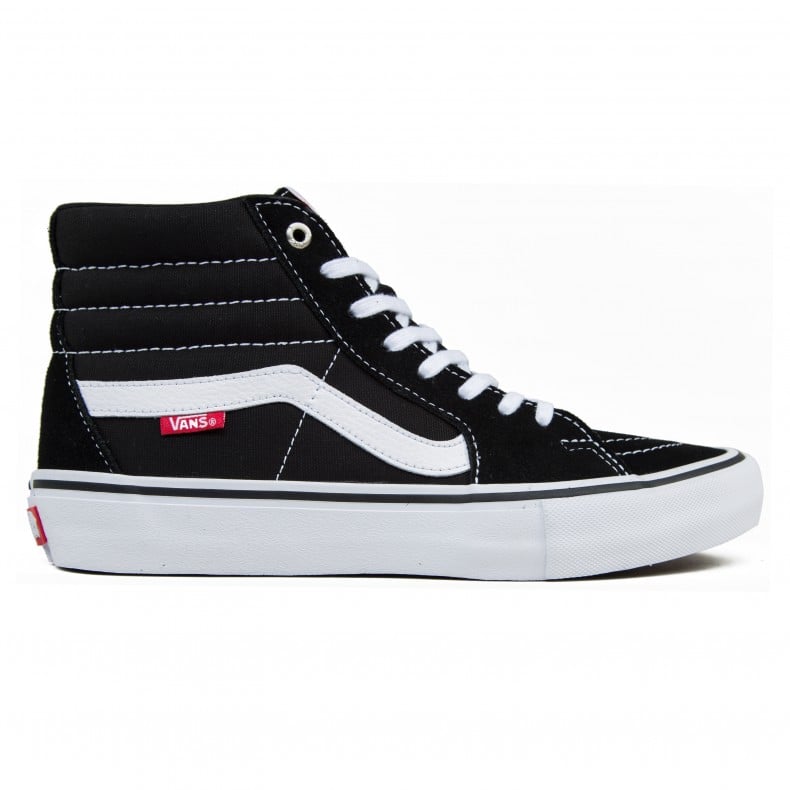 Vans Sk8 Hi Pro Black White VN000VHGY28 Consortium