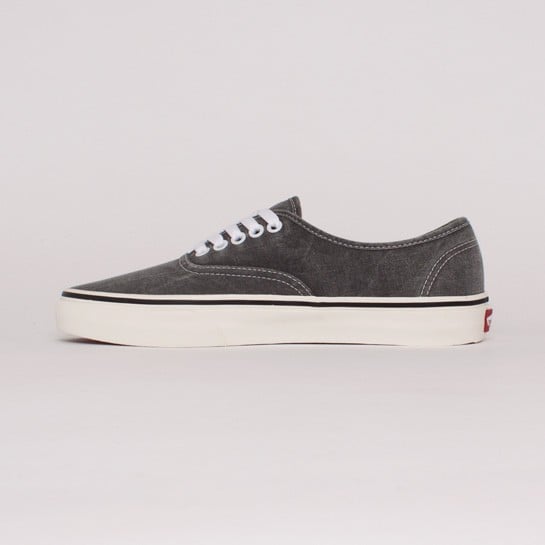 Vans Authentic Washed (Black) - Consortium.