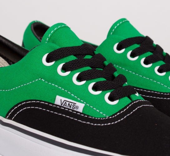 Vans era 2025 green black