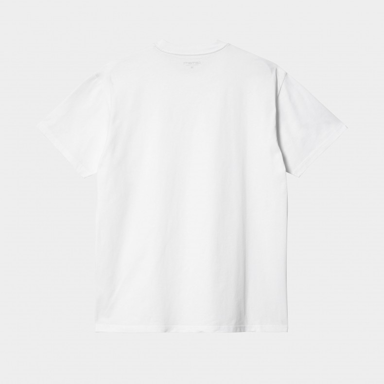 Women's Carhartt WIP Pocket Heart T-Shirt (White) - I032180.02.XX.03 ...