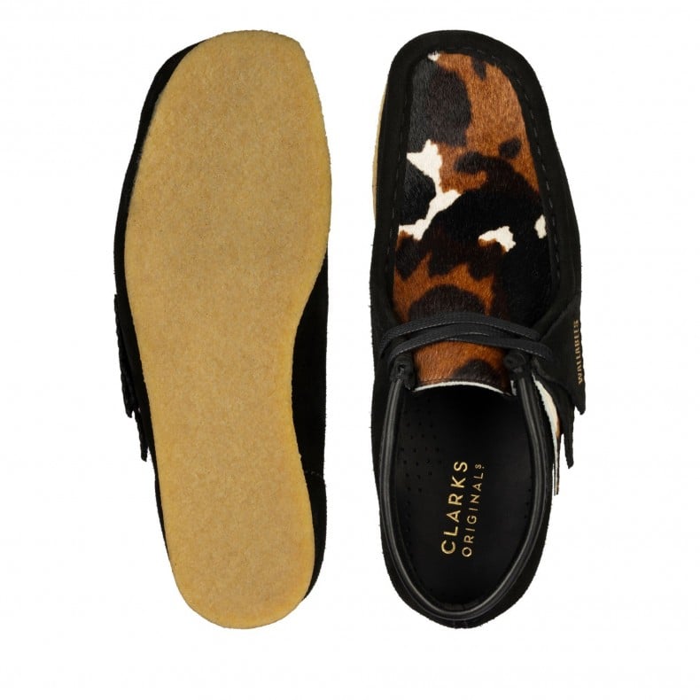 Clarks shop cow print