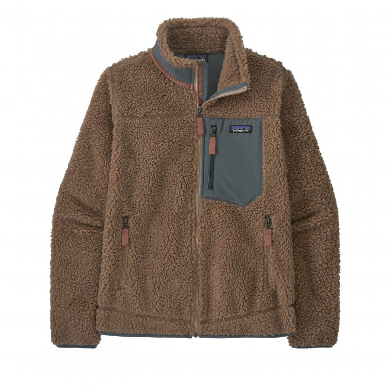 Women's Patagonia Classic Retro-X Fleece Jacket (Pampas Tan w/Nouveau ...