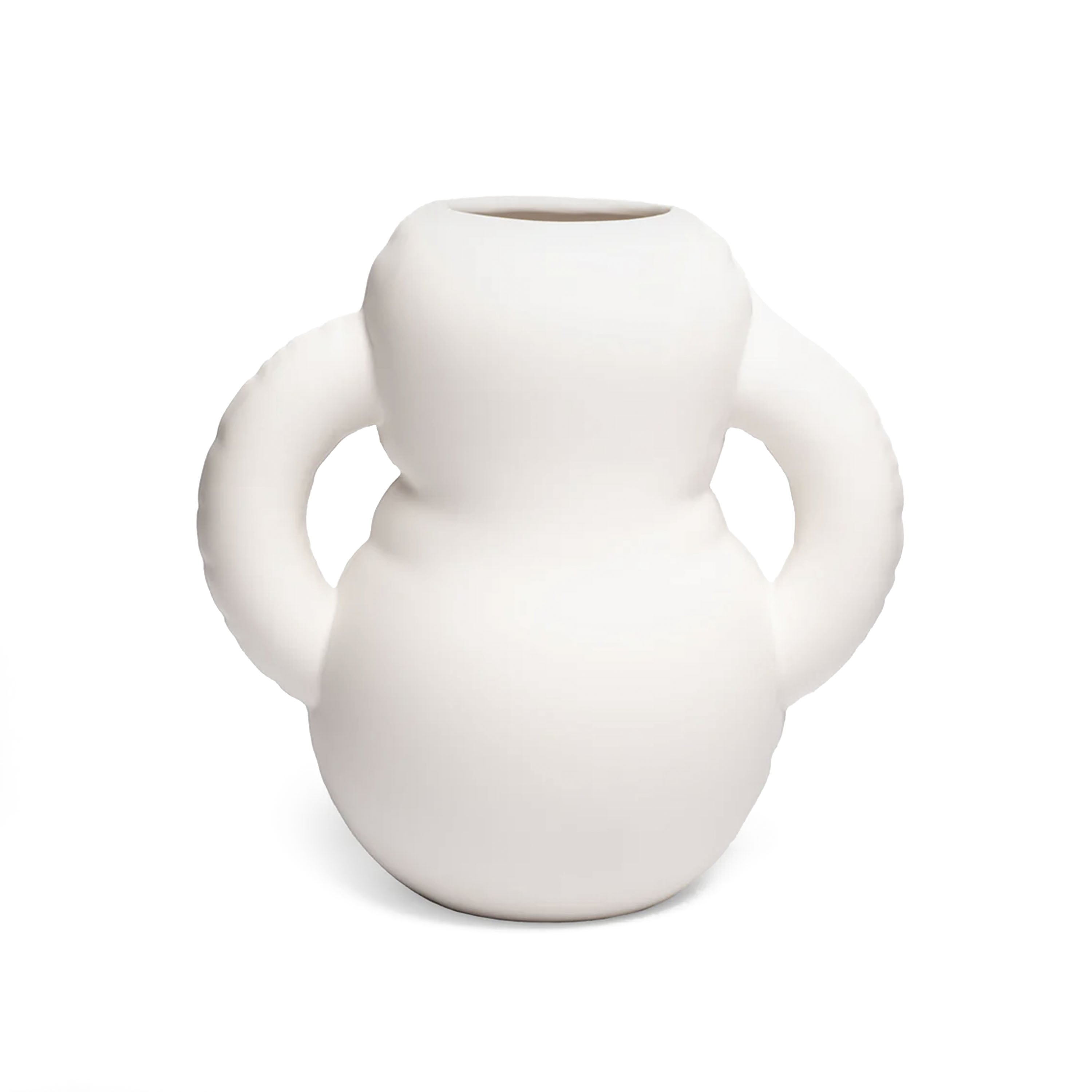 Home Studyo Oscar Vase 'Blow Up Collection' (Bone White)