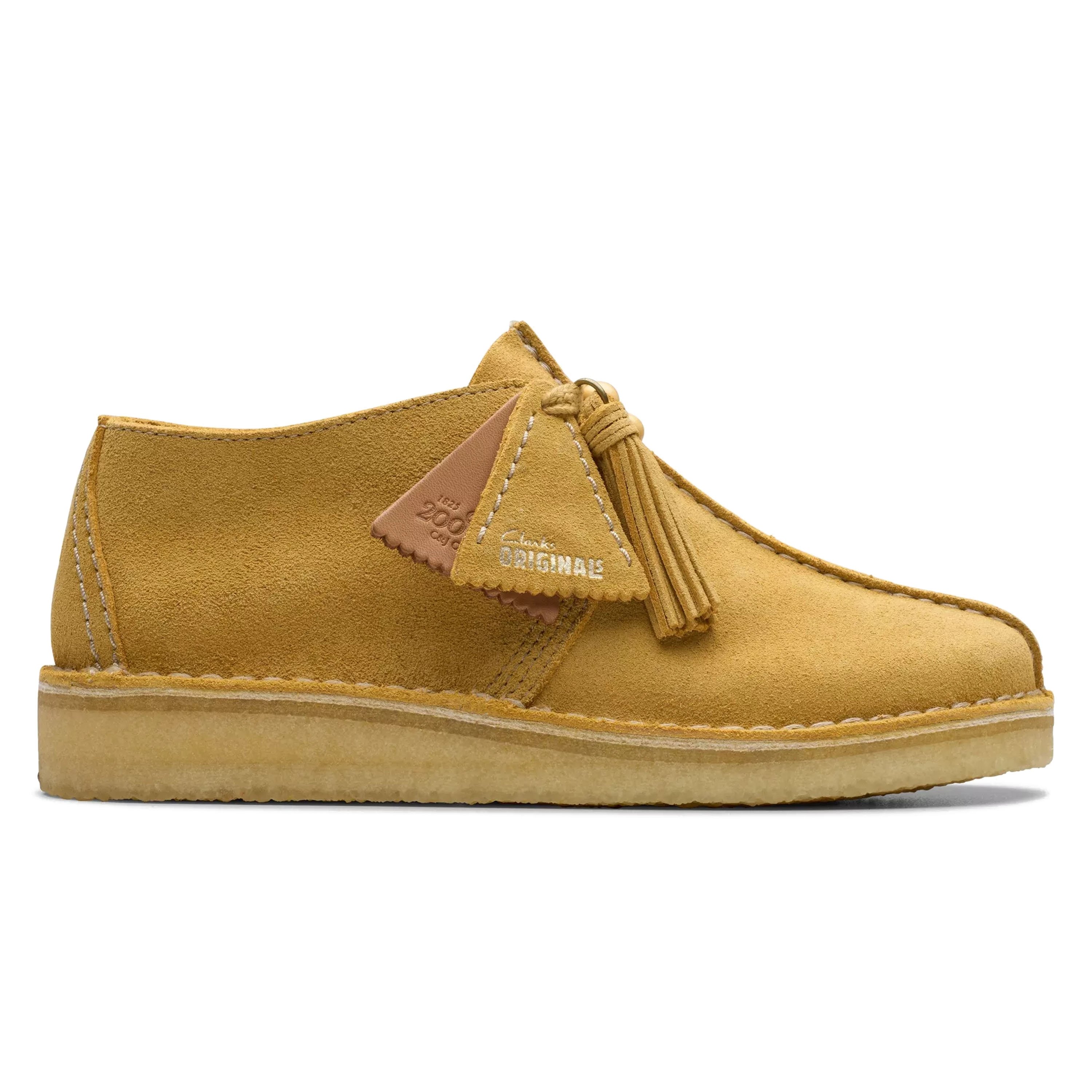 Women's Clarks Originals Desert Trek (Golden Tan Suede)
