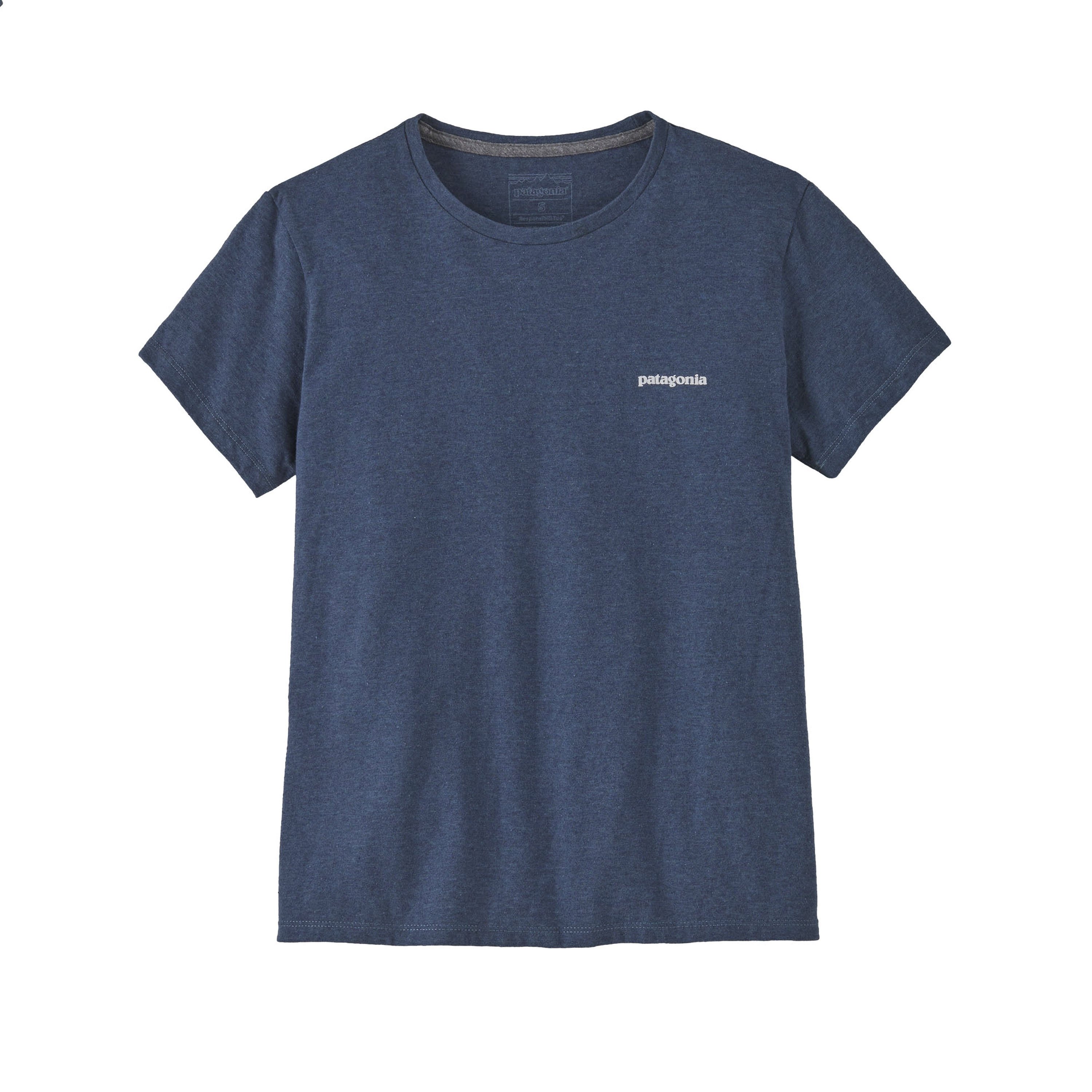 Women's Patagonia P-6 Logo Responsibili-Tee T-Shirt (Utility Blue)
