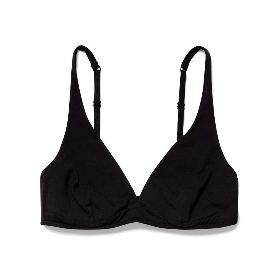Women's Sunspel Triangle Bra (Black)